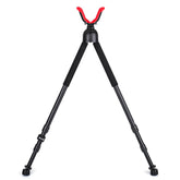 Zeadio swivel bipod rest assembly demonstrates quick height adjustment for versatile shooting setups.