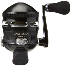 Omega Pro Spincast reel with spare spool and dual-paddle handle