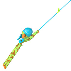 Zebco Scooby-Doo floating spincast on-water setup for kids, easy casting and family fun.