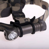 Zebralight H600Fd Mk IV headlamp front view for hands-free outdoor lighting