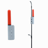 Zehon reusable fishing glow sticks red clip-on LED rod tip light - image 1