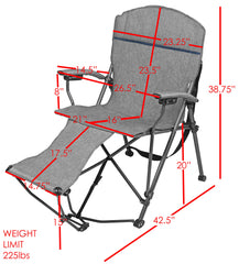 Zenithen steel frame provides sturdy, long-lasting support during outdoor activities.