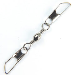 ZENRICK barrel swivel with double safety snaps for smooth lure action and secure connection