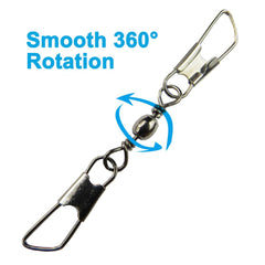 ZENRICK steel-brass alloy swivel highlighting durable rotation under tension