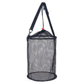 ZenWidea 5 gallon collapsible mesh bucket for live bait on a boat