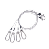 ZenWidea 4-arm crab pot harness with 304 stainless steel clip snaps