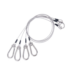 ZenWidea 4-arm crab pot harness with 304 stainless steel clip snaps