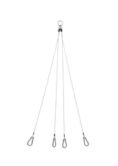 Durable clip snaps with ring on ZenWidea crab pot harness