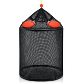 ZenWidea large foldable floating fish basket with collapsible design for easy transport on kayak trips