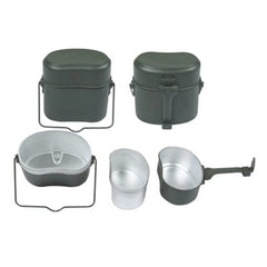 Zerone Mess Kit serving size, ideal for solo or small-group camping meals
