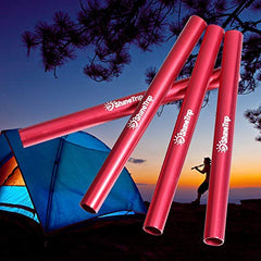 Zerone tent pole repair tube outer diameter 13mm illustrates compatibility with multi-size poles