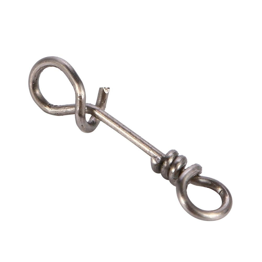 Zetiling fastach clips 50pc pack close-up showing sturdy stainless steel construction for longevity.