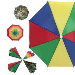 Adjustable headband on ZffXH umbrella hat for all ages