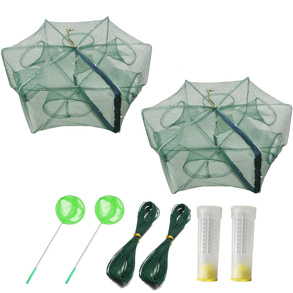 ZffXH foldable fishing bait trap - front view