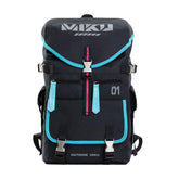 ZGTMSZ Hatsune Miku design backpack with reflective panel enhances night visibility.