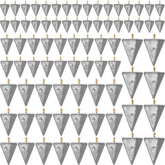 Zhanmai 1oz pyramid fishing sinker