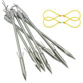 ZHUOCE arrowhead detail shows stainless steel and sharp edge for piercing