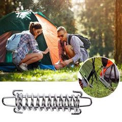 ZICRIC awning rope tensioner helps secure tents and tarps with adjustable tension