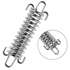 ZICRIC heavy-duty tension spring provides strong support for camping and beach setups