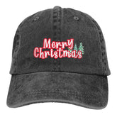 Merry Christmas Hat for Men and Women - cotton, adjustable baseball cap