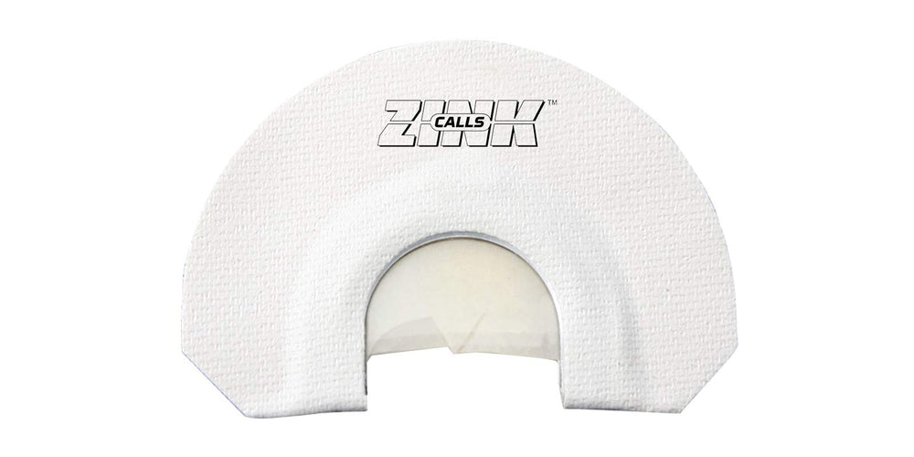 Zink Calls Lucky Lady diaphragm mouth turkey call with triple-reed V-notch for realistic turkey tones