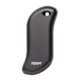 Zippo HeatBank 9s front view showing compact hand warmer for portability