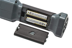 Zippo Firefast Bellows triangular no-roll design fits beside a grill or fire pit.
