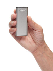 Zippo HeatBank 3 USB recharge port enables on-the-go device charging.