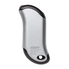 Zippo HeatBank 9s charging USB port demonstrates device recharging on the go