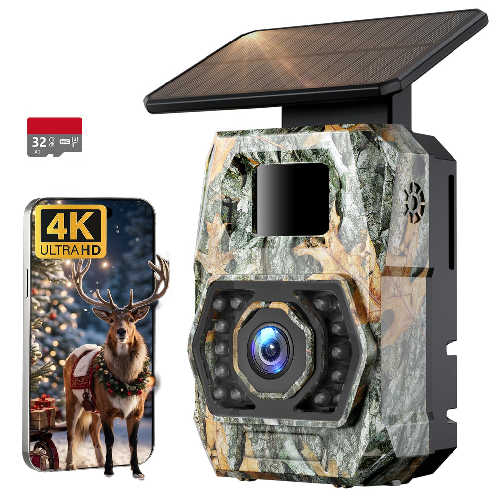 Zivolixd trail camera front view for reliable wildlife monitoring