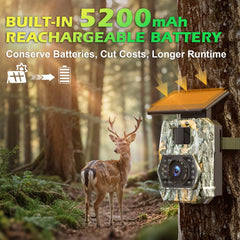 Zivolixd trail camera side view showing camouflage in nature