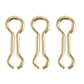 ZLXHDL 300pcs Fishing Sinker Eyes and Eyelets kit – S and M models