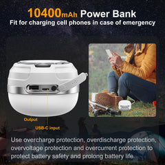 ZMNT LED camping lantern dimmable colors for customizable light