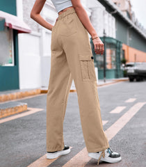 ZMPSIISA pants back waist detail emphasizing high rise and secure fit
