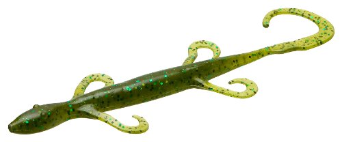 Zoom Bait 8-Inch Magnum Lizard Kudzu with flapping legs enhances spring bass action