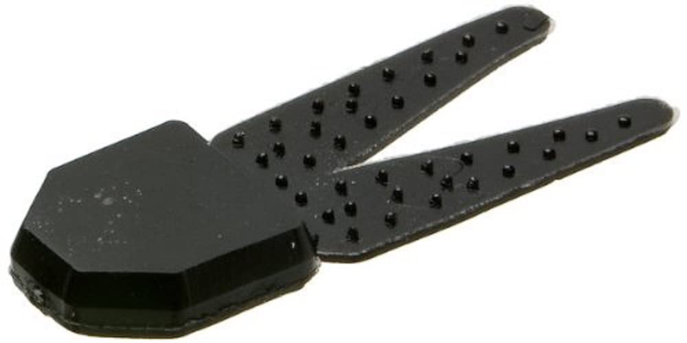 Zoom Bait Big Salty Chunk in black, 3.5-inch soft plastic for bigger bass jig presentations