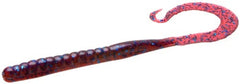 Zoom Magnum II worm plum 9-inch ideal for pitching into heavy cover for bigger bass