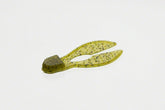 Zoom Bait Super Chunk Watermelon Red 4-Inch boosts trailer action behind jigs and spinner baits