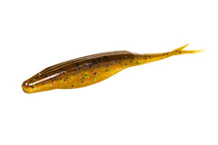 Zoom Bait Super Fluke 5-1/4in lure with lifelike baitfish action for bass and freshwater fish