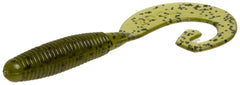 Zoom Bait Tab Tail Grub Watermelon Seed lure with lifelike tail action for increased strikes