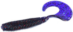 Zoom Fat Albert 3in Junebug Red Single Tail Grub - 10 Pack