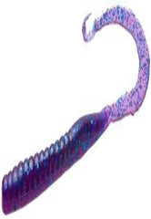 Zoom Magnum II worm electric blue 9-inch: ideal for pitching into thick cover