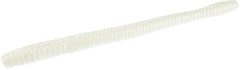 Zoom Magnum Trick Worm 7in White Pearl for bass; lifelike motion boosts strike chances.