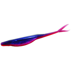 Zoom Salty Super Fluke salt-impregnated plastic adds density for better holds