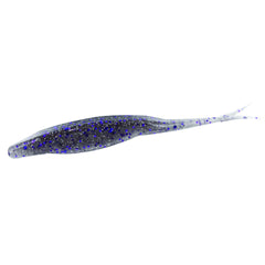 Zoom Super Fluke Smokin Purple 5.25 lure: soft bait imitates baitfish for bass