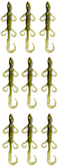 Zoom Super Salty Lizard Watermelon Violet 6in for bass fishing in tough conditions