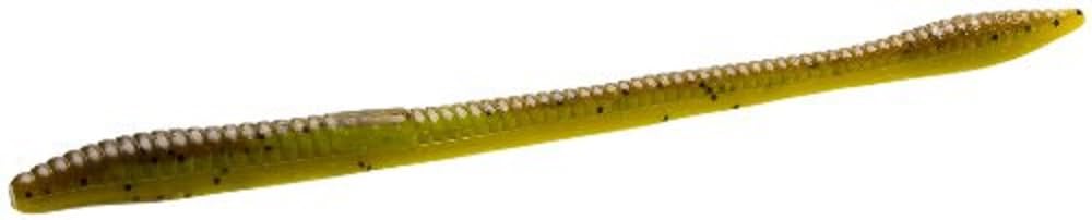 Zoom Trick Worm Bullfrog 6.75-inch lure for top-water bass and brush cover