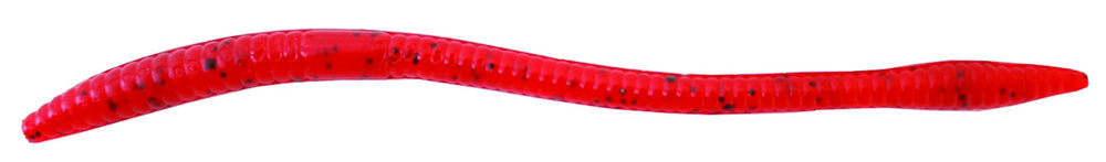 Zoom Trick Worm Tomato 20-pack—versatile freshwater bass lure.