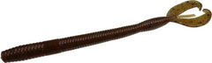 Zoom Z Craw Worm in Green Pumpkin Red for versatile bass fishing and realistic crawdad action.