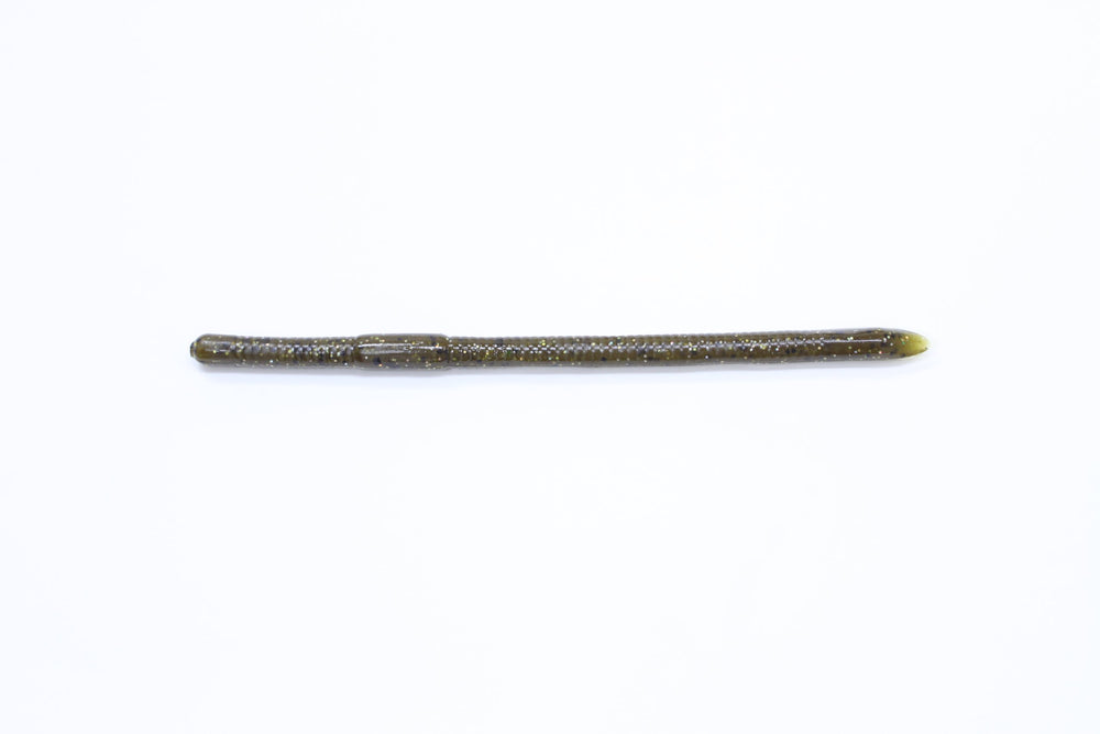Zoom Bait Swamp Crawler Finesse Green close-up highlighting lifelike detail for finesse fishing